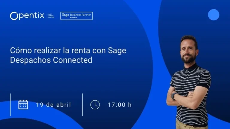 webinar realizar renta sage despachos