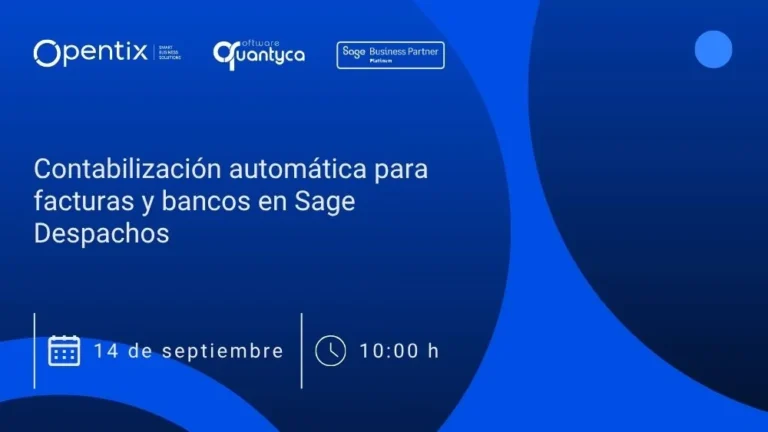 webinar contabilizacion facturas bancos sage despachos