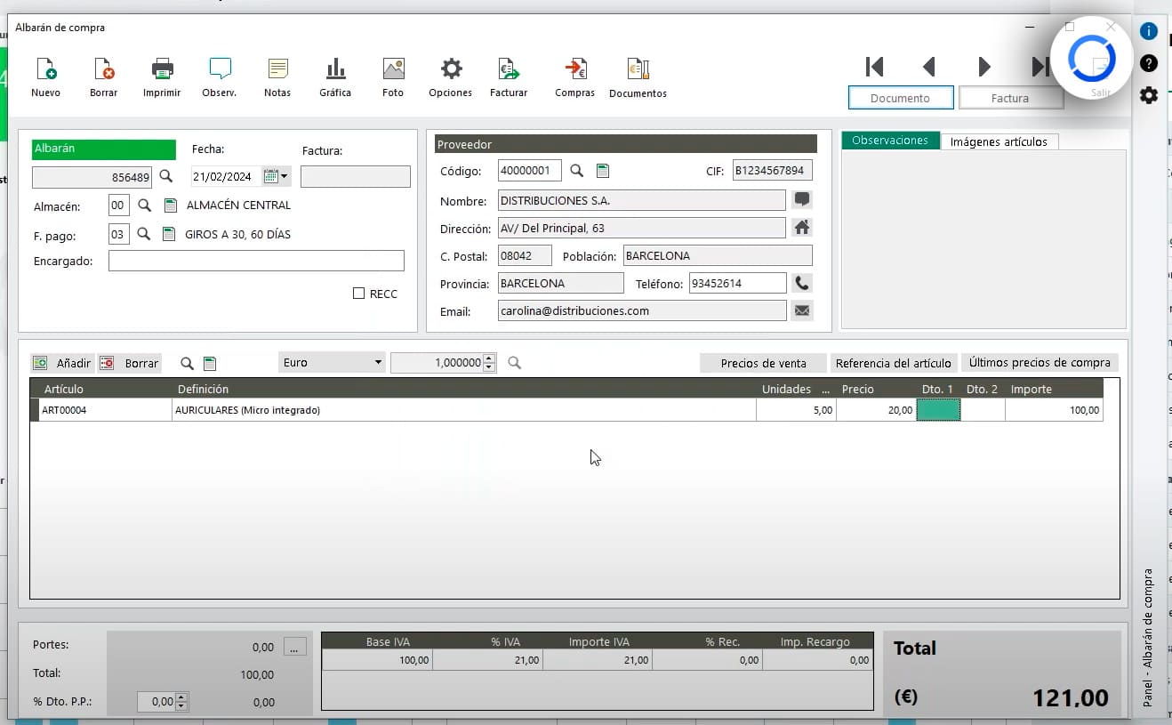 modificar-coste-de-articulo-en-sage-50