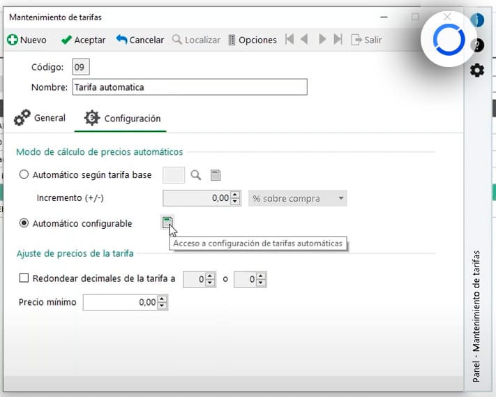 tarifa-automatica-por-configuracion-automatica-sage-50
