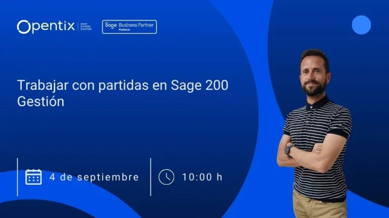 webinar partidas sage 200
