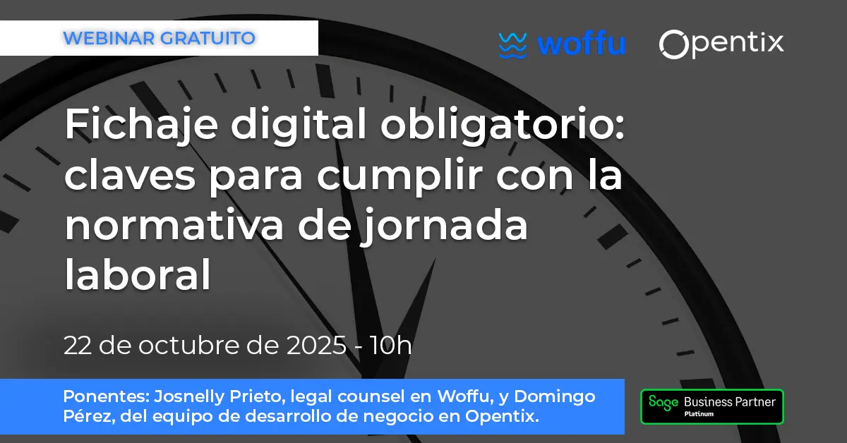 WEB - Fichaje digital obligatorio