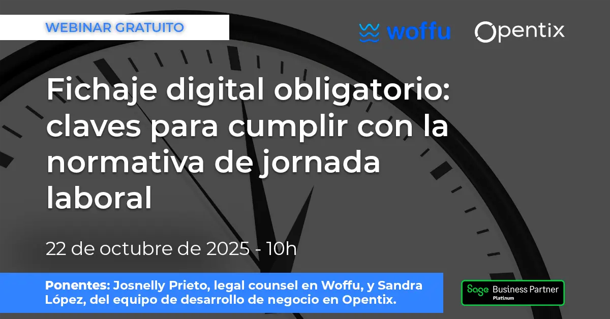 WEB – Fichaje digital obligatorio WEB - Fichaje digital obligatorio