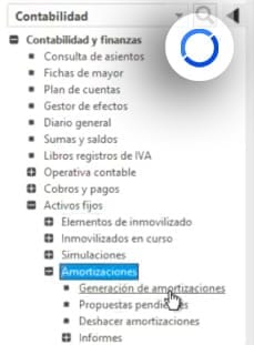 amortizaciones sage 200