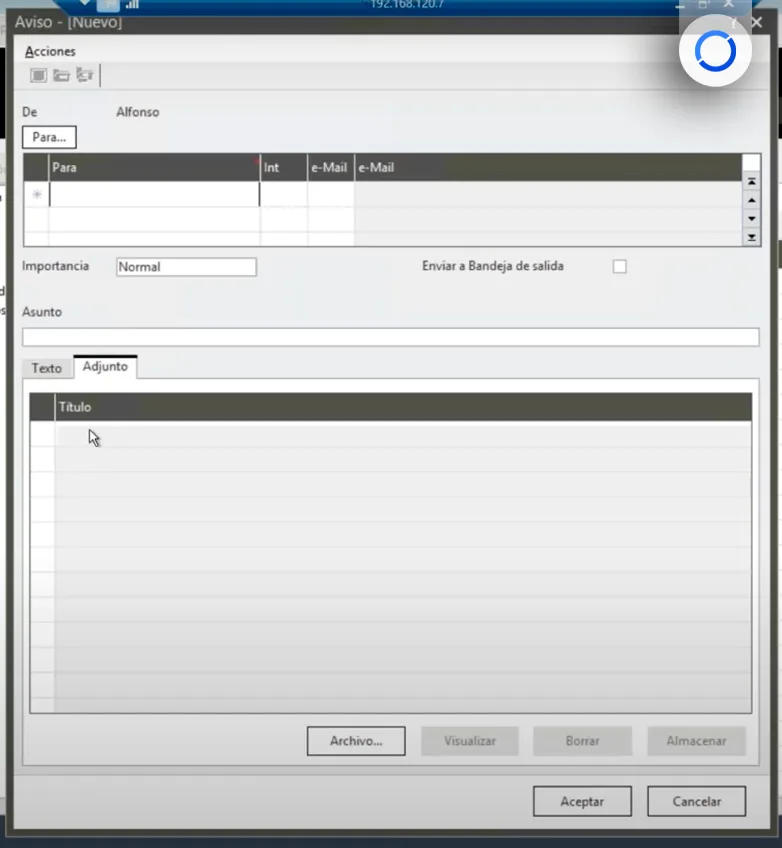 configurar-envio-emails-sage-200