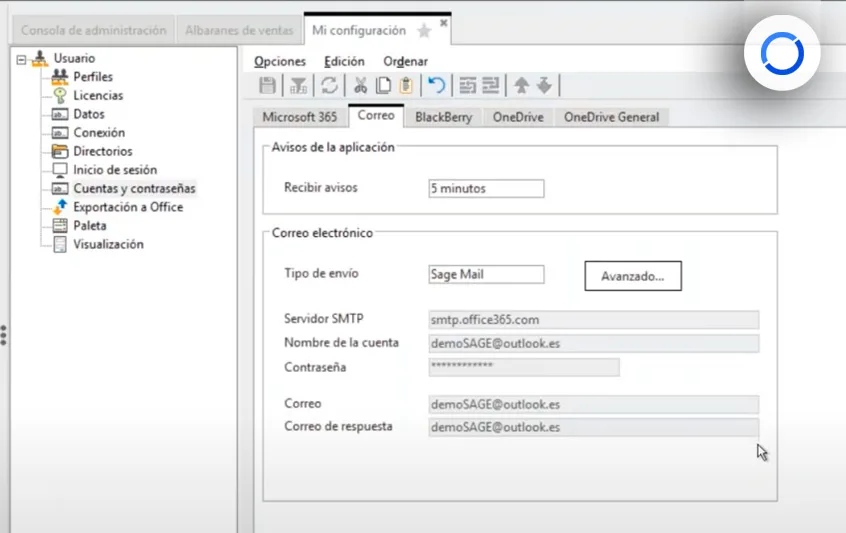 envio-emails-sage-200